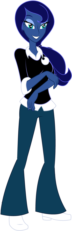 Luna By Deldiz On Deviantart Ⓒ - Vice Principal Luna Human (713x1120)