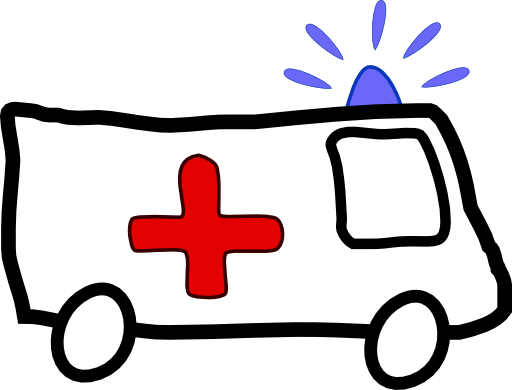 Playstation 3 Clipart Ambulance - Ambulance Siren Clipart (512x390)