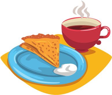 Pancake With Sour Cream - Pancake (550x550)