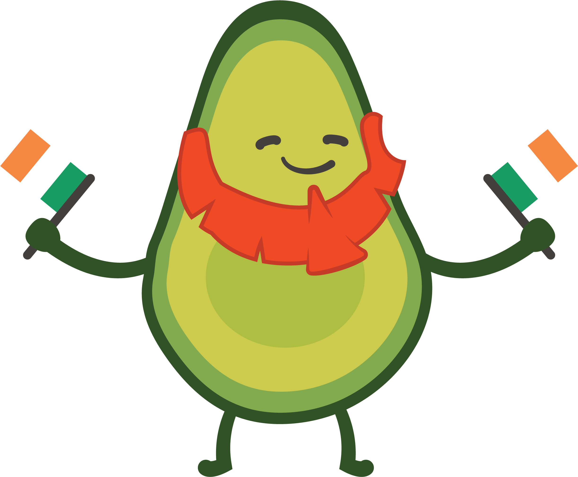 Looks Like There Are Irish Avocados - Illustration (2481x3508)