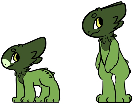 Sirmedie 5 1 Avocado Grow Up By Sirmedie - Cartoon (480x350)