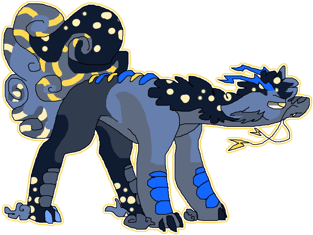 Thundercloud By Official Viperaquus Thundercloud By - Cartoon (1024x844)