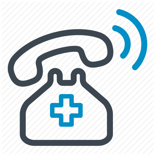 Ringing Clipart Ringing Telephone Clip Art - Hospital Phone Call (512x512)