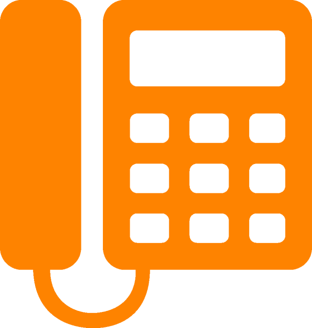 Calls & Lines - Blue Fax Icon (640x672)