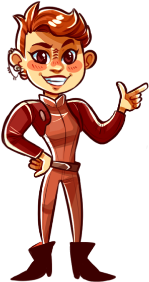 Clipart Outline Of Person - Cartoon (500x583)