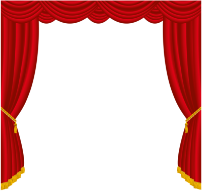 Curtain Picture Transparent Png Png Images - Curtains Transparent Background (400x382)