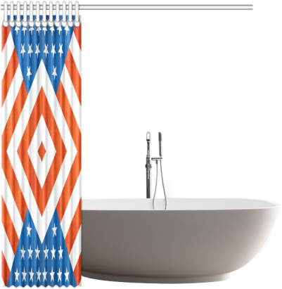 America Shower Curtain - Bathroom (500x500)