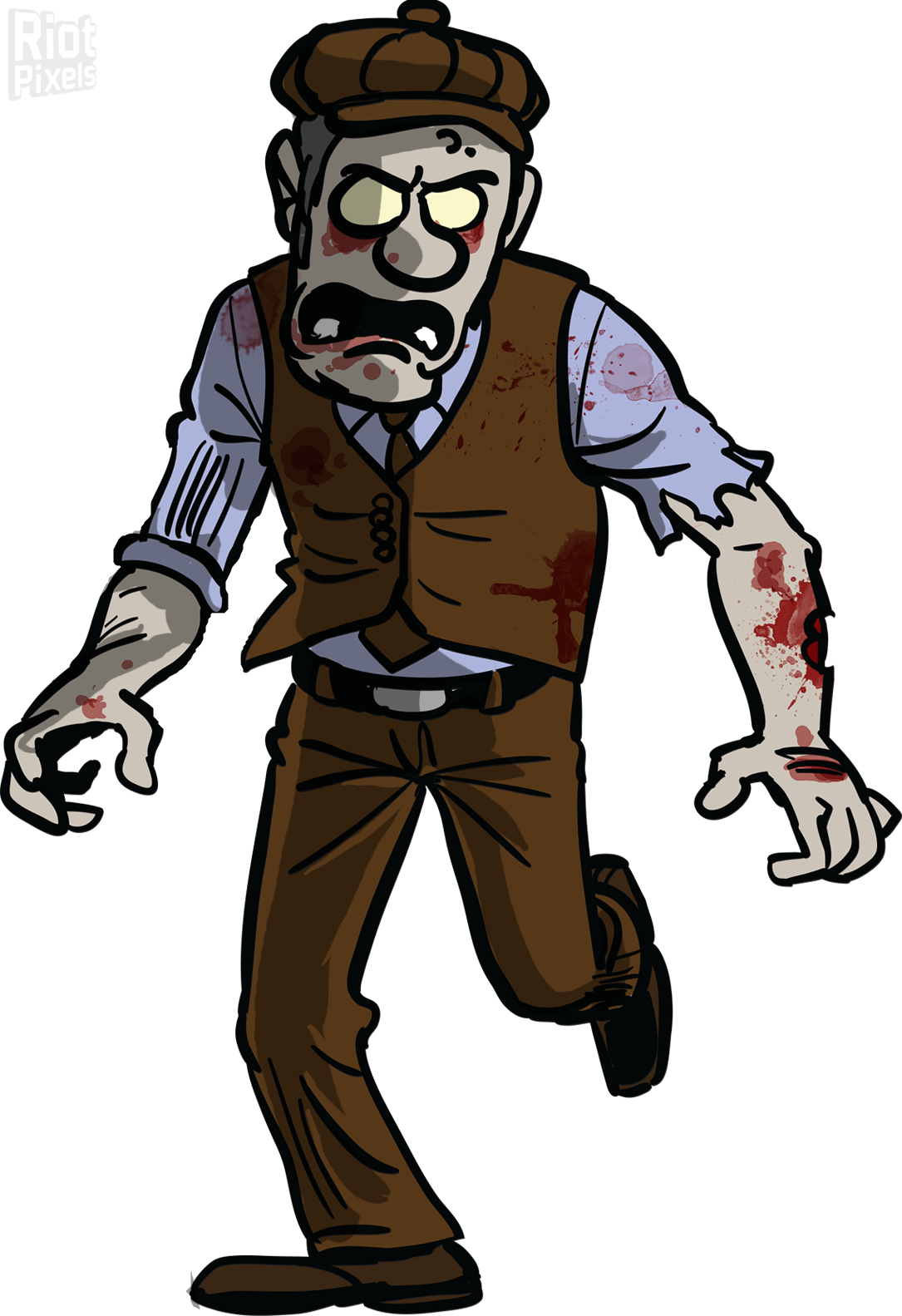 Guns Gore And Cannoli Zombie (1085x1583)