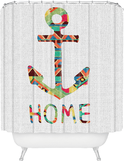 Bianca Green You Make Me Home Shower Curtain - Throw Pillow (540x540)