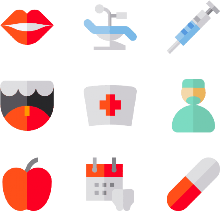 Free Png Download Dental Icons Psd Png Images Background - Free Png Download Dental Icons Psd Png Images Background (850x812)