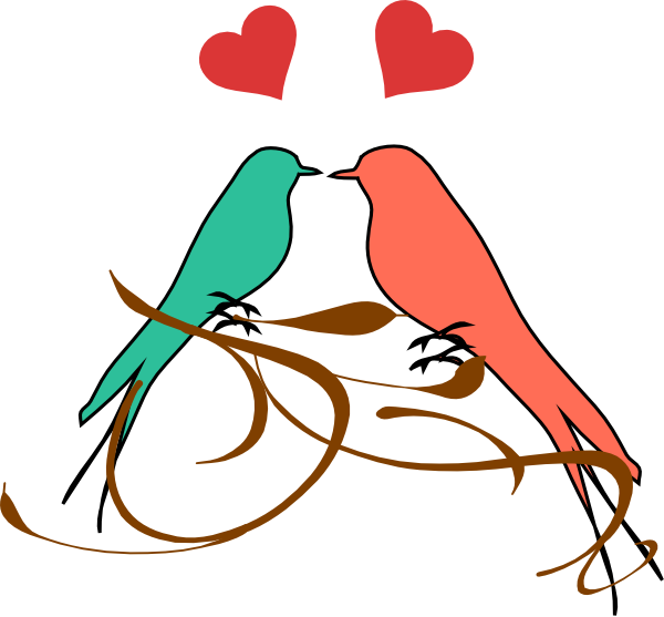 Birds On A Branch3 - Parrot (600x557)