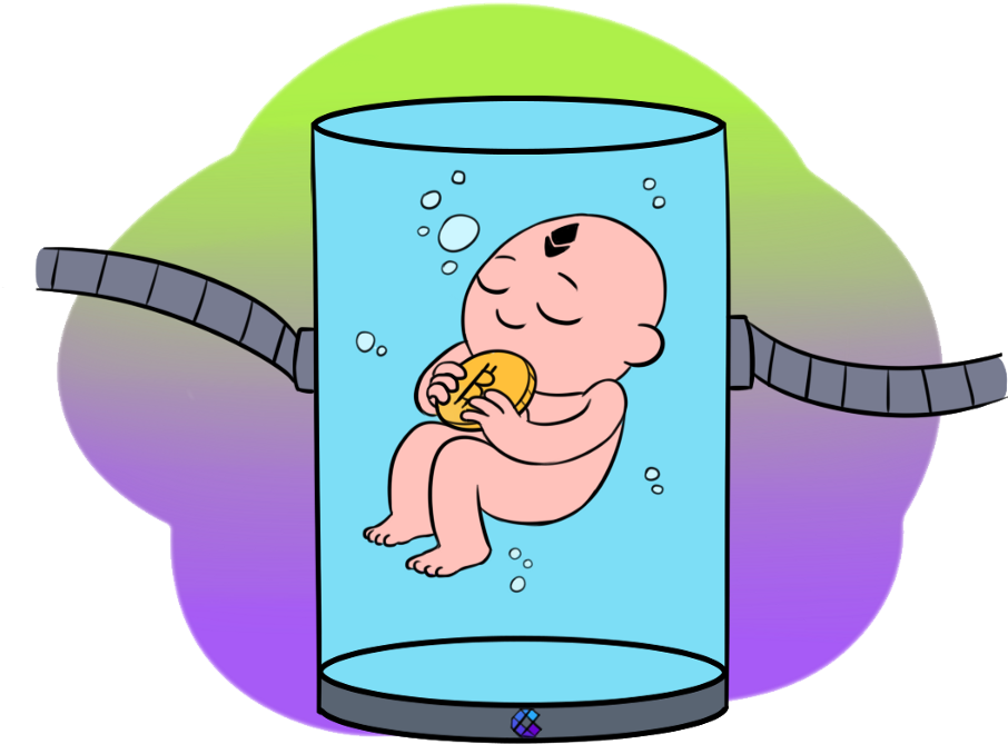 Ethereum's Story Starts In 2013 When The, Now Well - Cartoon (1200x799)