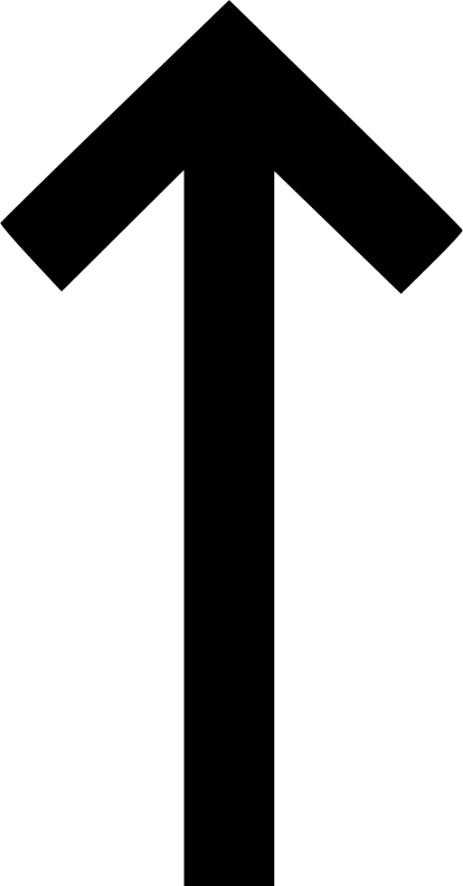 Up Straight Traffic Sign Way Comments - Sign (512x980)