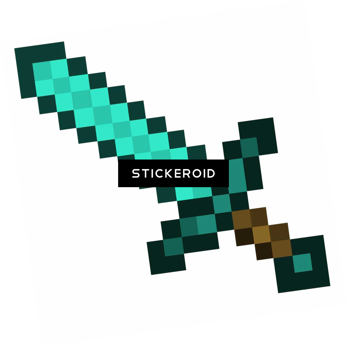 Sword Clip Art - Espada De Minecraft Grande (1128x1129)