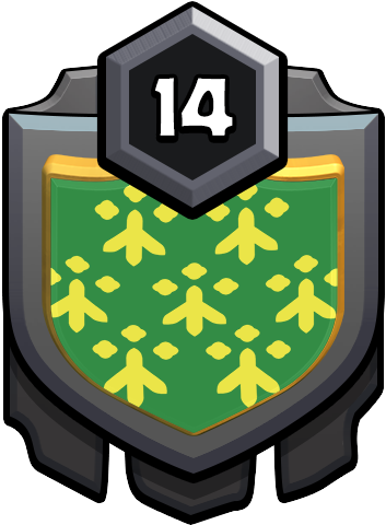 Clan Badge - Coc Clan Level 15 (512x512)