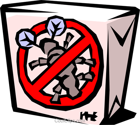 Bait Da Barata Livre De Direitos Vetores Clip Art Ilustração - Herbicides And Pesticides (480x428)