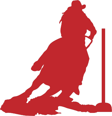Rodeo Bible Camp - Barrel Racing Decal (359x372)