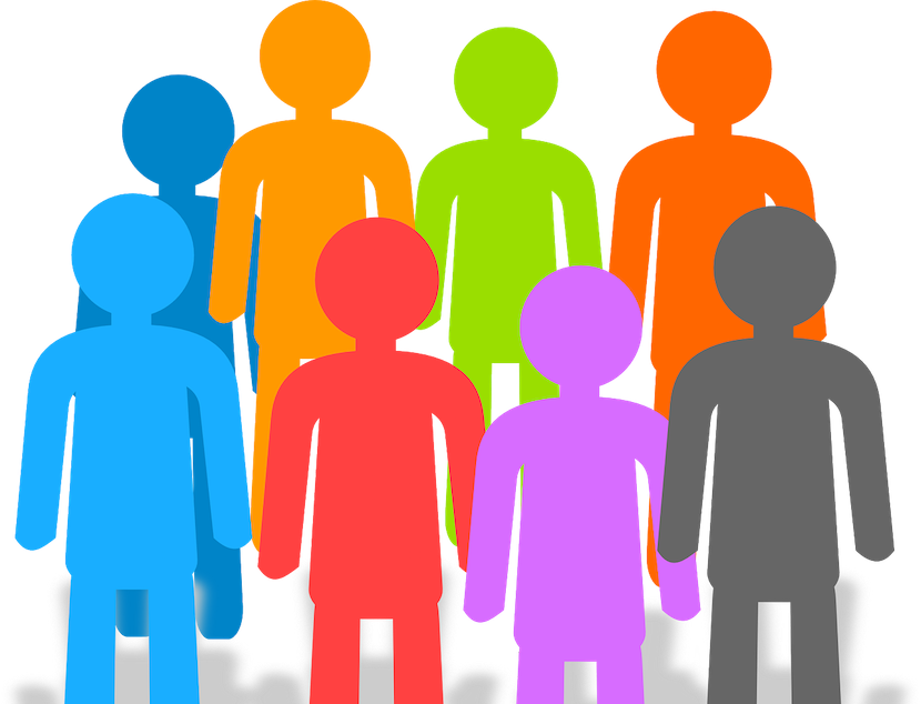 People Trading Clipart - Population Clip Art (830x634)