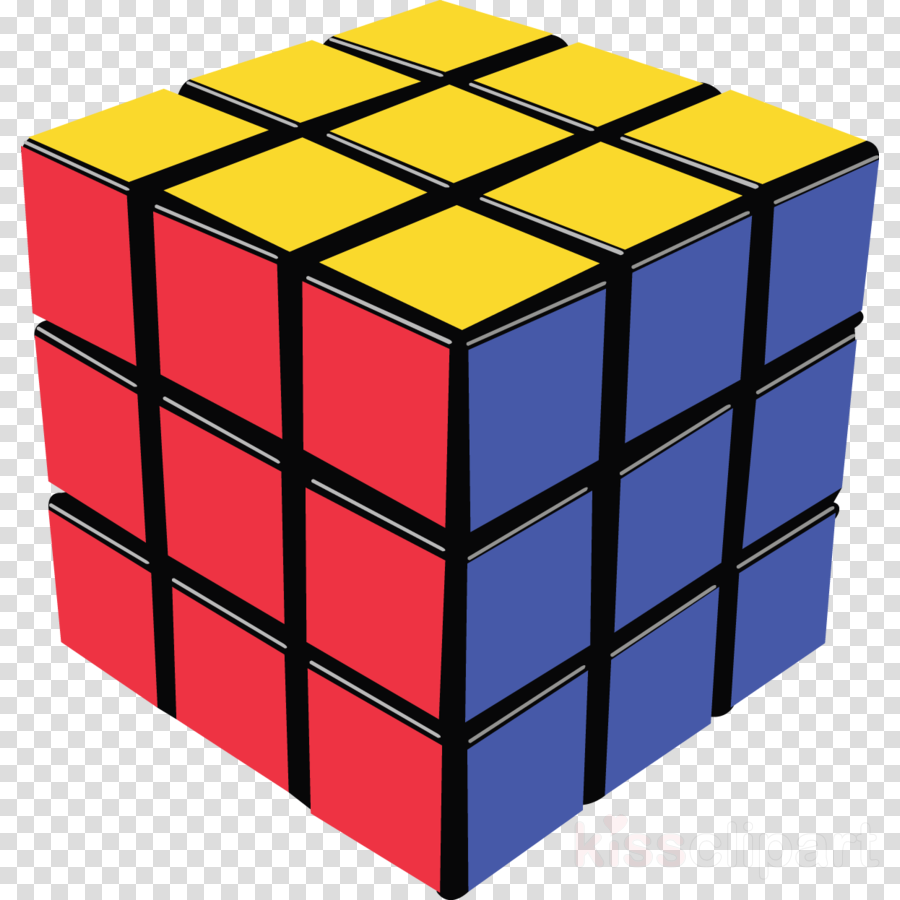 Rubik's Cube Vector Clipart Rubik's Cube Puzzle Cube - Rubik Cube No Background (900x900)