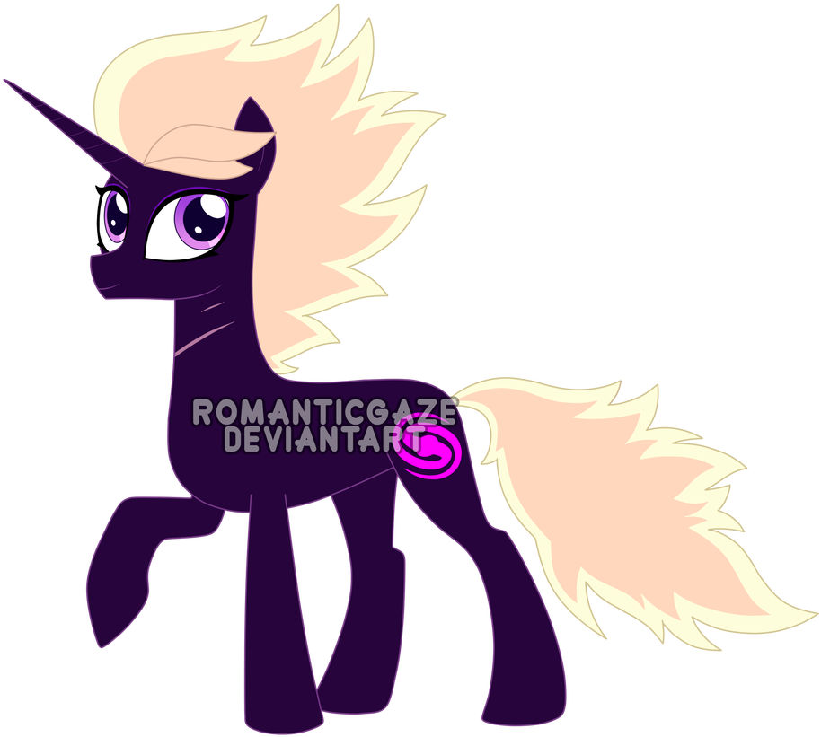 Mlp Oc-violet Lactea By Romanticgaze - Cartoon (929x860)