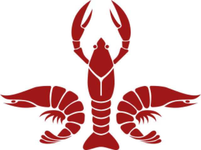 Crawfish Clipart Transparent - Crawfish Logo (640x480)