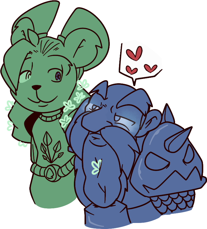 Download Number One Power Couple Cartoon Png Image - Cartoon (720x798)