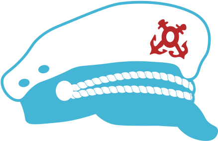 Captain's Hat - Illustration (525x371)