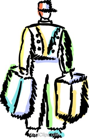 Bellboys Bellhops And Bell Captains Royalty Free Vector - Bellboys Bellhops And Bell Captains Royalty Free Vector (307x480)