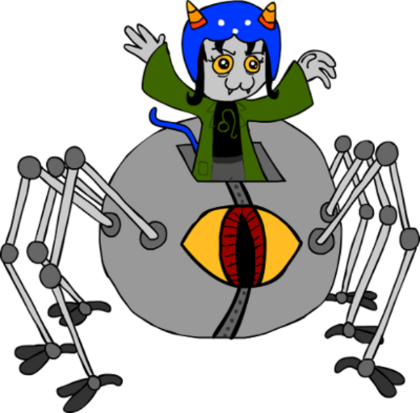 Homestuck - Cartoon (600x590)