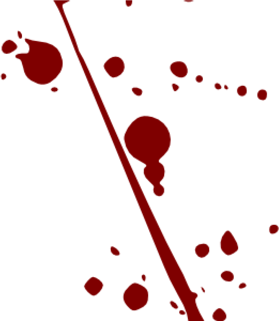 Splatter Clipart Blood Splatter Clipart Blood Splatter - Red Paint Splatter Png (1024x1024)