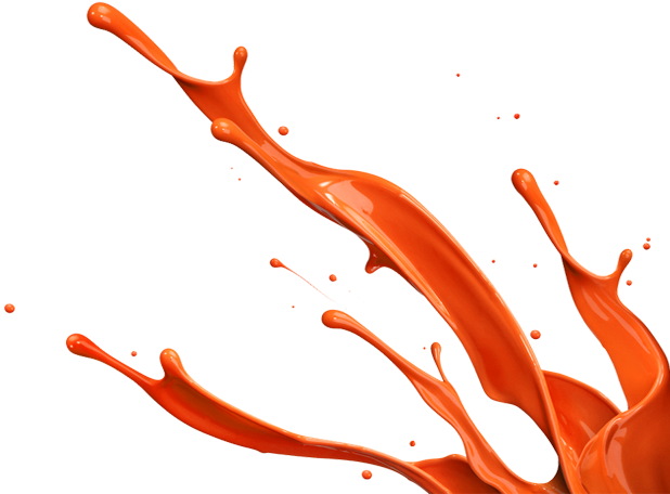 Paint Splash, Matte Painting, Diy Wall Art, Clipart - Paint Splash 3d Png (618x456)