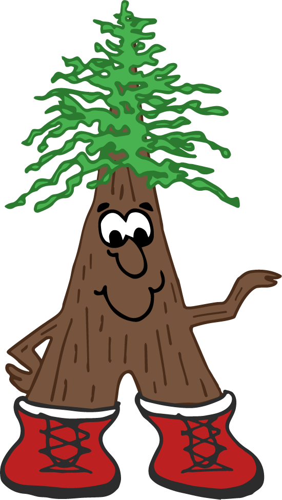 Redwoods Rv Resort Has Gone Back To Our Roots - Cartoon (550x975)