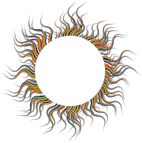 Sol Y Palmeras Png (500x501)
