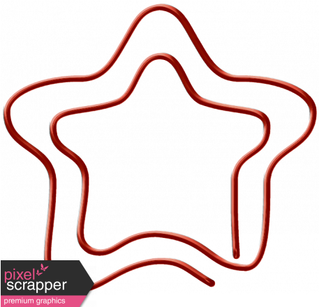 Outer Space Clip Star - Line Art (456x456)