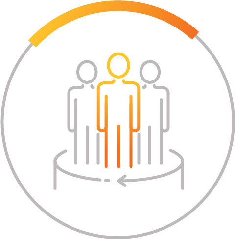 Relationships And Teamwork - Circle (489x489)