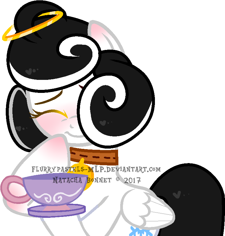 Lenidusen, Bell, Bell Collar, Black Hair, Black Mane, - Cartoon (764x785)