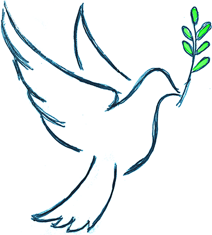 Message From The Founder Sydney Coffins - Line Art (425x458)