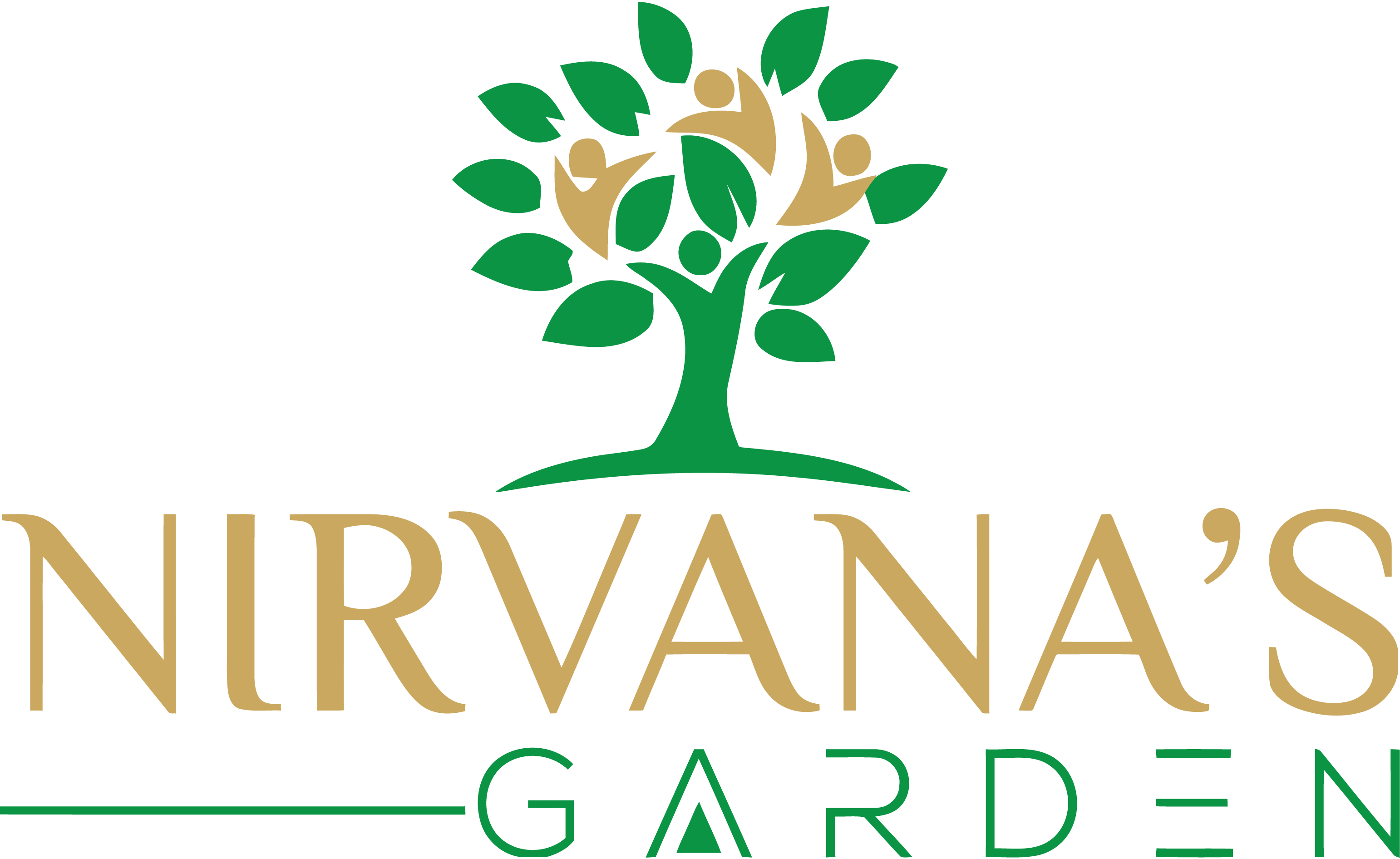 Nirvana's Garden Nirvana's Garden - Rajratna Logo (3084x1892)