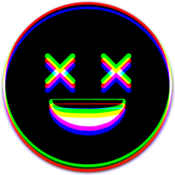 Simple Glitch Nirvana Of The Day - Glitch Png (361x360)