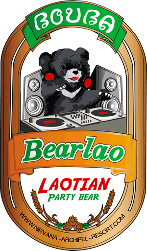 Logo Du Blog De Bouba, L'ours Du Nirvana Archipel Resort - Cartoon (300x512)