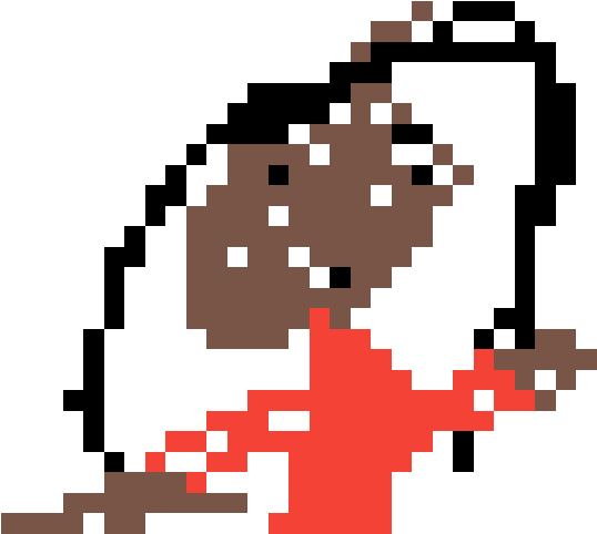 Random Image From User - Pixel Art Nightmare Before Christmas (592x592)