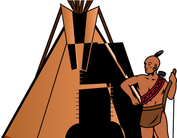 Native American Clipart Tribal - Native American Tribes Png (640x480)