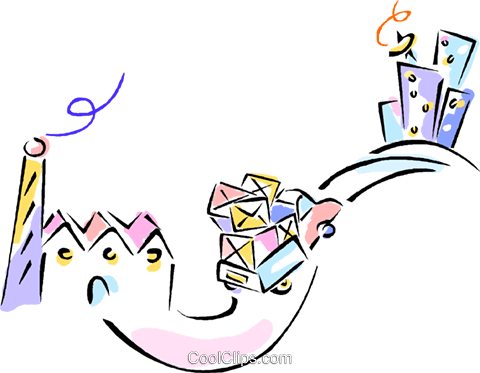 Manufacturing And Distribution Royalty Free Vector - Manufacturing And Distribution Royalty Free Vector (480x373)