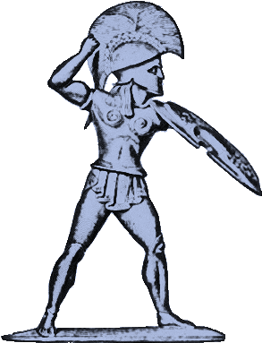 Perfect For Roquefort Cheese Or Hoplites And - Niño Espartano (320x398)