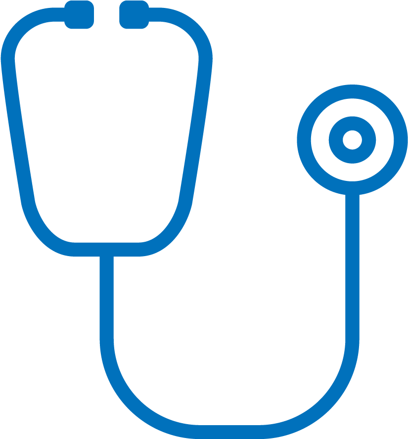 Drcatalyst Office Staff, On Demand - Stethoscope Icon White Png (854x887)