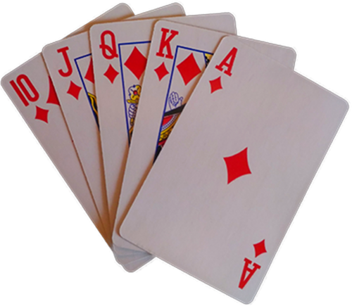 Cards,royal Flush - Details About Playing Cards (500x435)