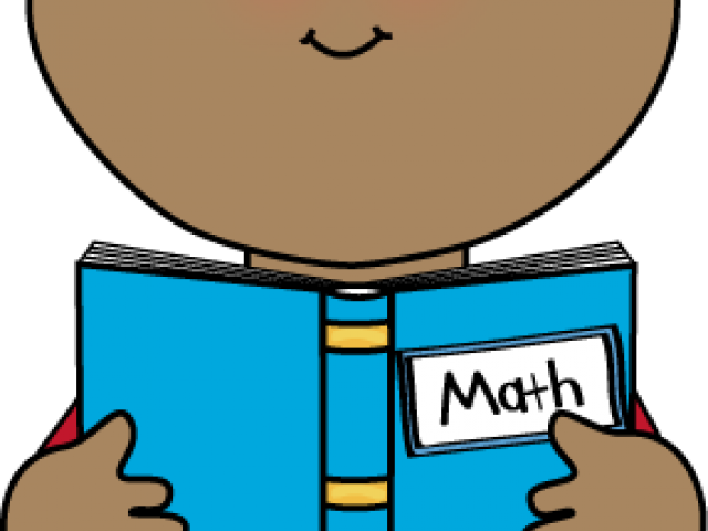 Mathematics Clipart Boy - Math Book In Cartoon (640x480)