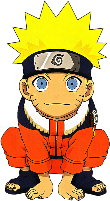 Bleed Area May Not Be Visible - Naruto Chibi (372x682)