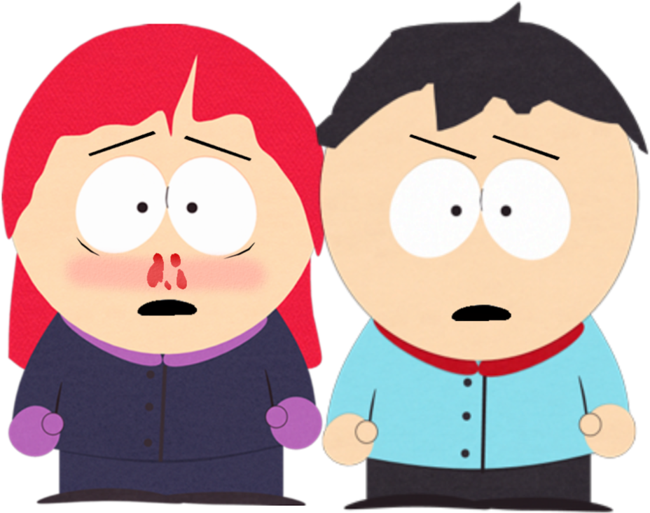 Sp Nosebleeds Revin By Xxlizajurtsenkoxx On Deviantart - South Park Red Nose Bleed (1010x791)