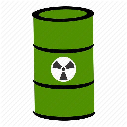 Radioactive Clipart Barrel - Radioactive Barrel Icon (512x512)